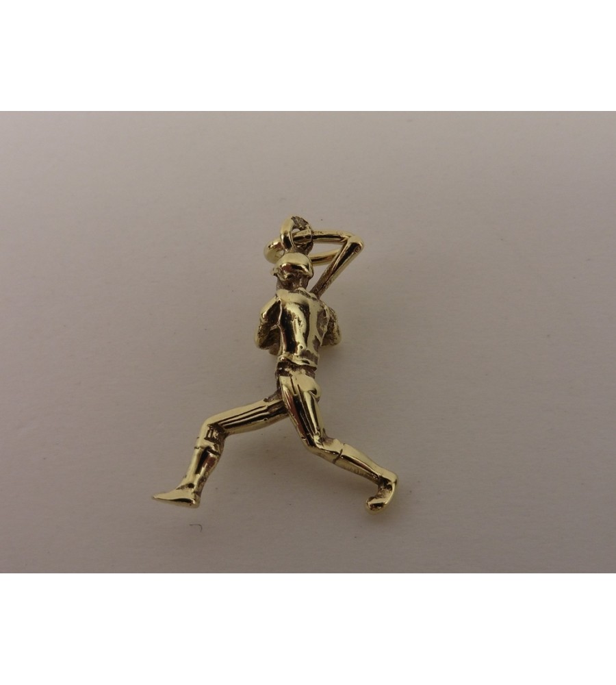 Gouden hanger honkbal