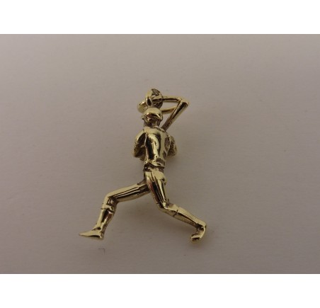 Gouden hanger honkbal