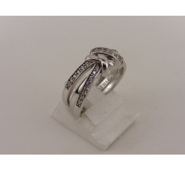 Zilveren damesring met zirkonia Zilveren damesring met zirkonia