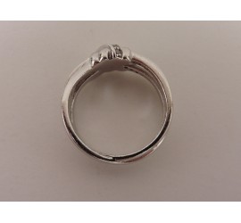 Zilveren damesring met zirkonia Zilveren damesring met zirkonia