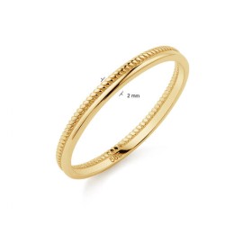 Gouden fantasie ring  214.0196