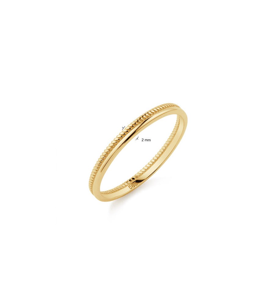 Gouden fantasie ring