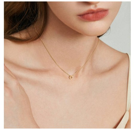 Gouden hanger met zirkonia 220.0312.00