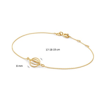 Jackie gouden armband Spindle JKB25.551