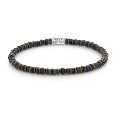 Rebel & Rose armband Mixed Blue Slices RR-40179-S