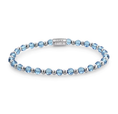 Rebel & Rose armband Mix Winter Blues Glam Rocks RR-40183-S