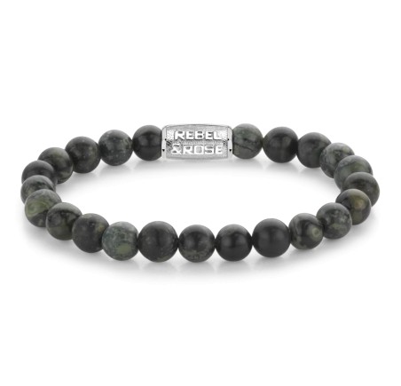 Rebel & Rose armband Green Rocks RR-80107-S