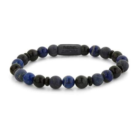 Rebel & Rose armband Variations Mix Blue RR-80124-B