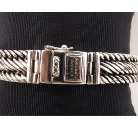 Zilveren Buddha to Buddha armband