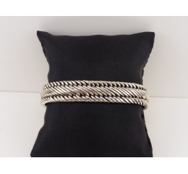 Zilveren Buddha to Buddha armband