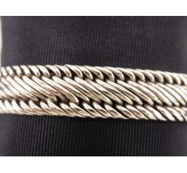 Zilveren Buddha to Buddha armband