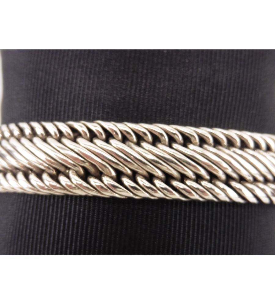 Zilveren Buddha to Buddha armband