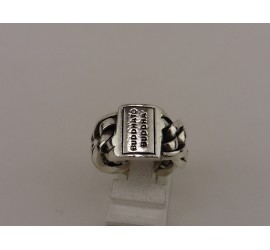 Zilveren Buddha to Buddha ring
