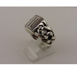 Zilveren Budddha to Buddha ring