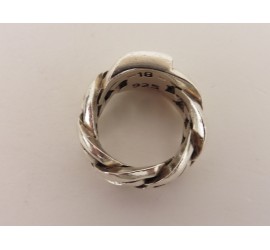 Zilveren Buddha to Buddha ring