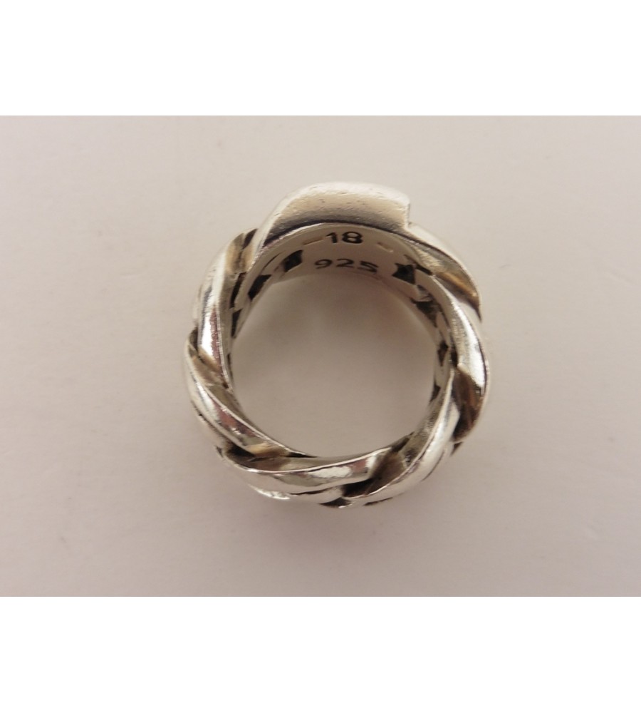 Zilveren Buddha to Buddha ring