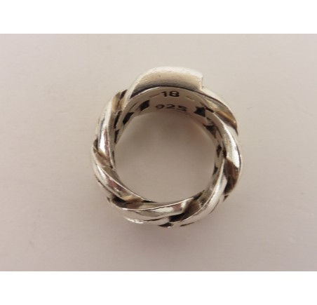 Zilveren Budddha to Buddha ring