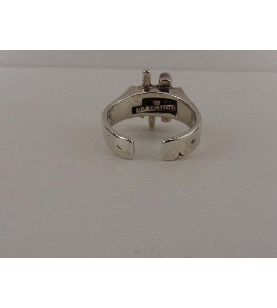 Zilveren ring Orlandini