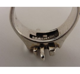 Zilveren ring Orlandini