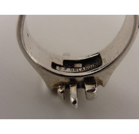 Zilveren ring Orlandini