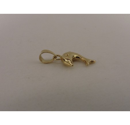 Gouden hanger dolfijn
