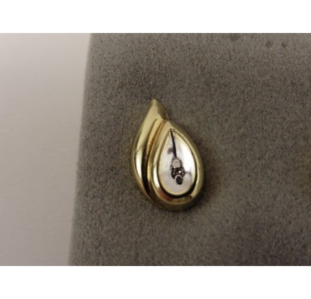 Gouden oorknopjes met zirkonia