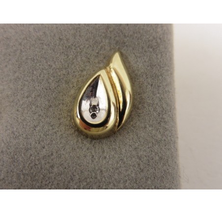 Gouden oorknopjes met zirkonia