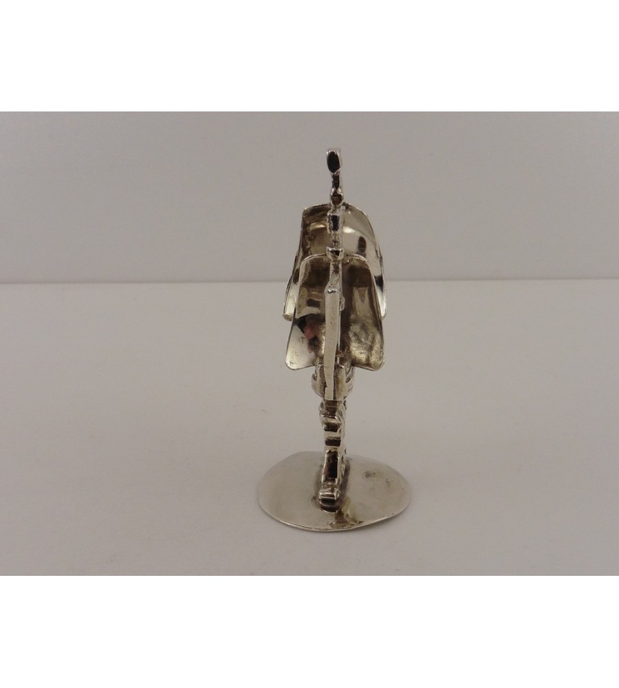 Zilveren miniatuur Zeilschip