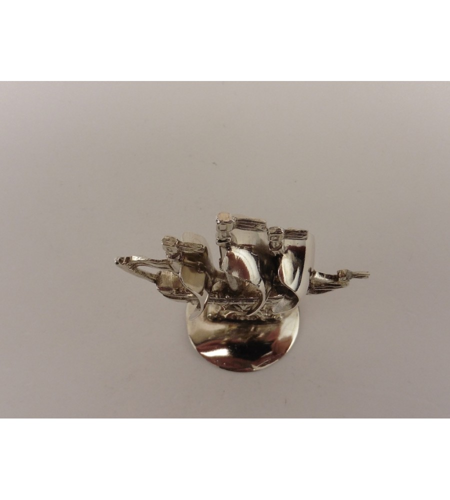 Zilveren miniatuur Zeilschip
