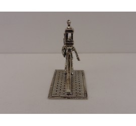 Zilveren miniatuur Lantaarn Opsteker