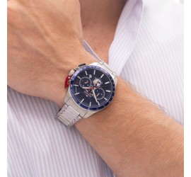 Tommy Hilfiger chronograaf herenhorloge  Model: Bank, TH1792261