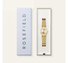 Rosefield dameshorloge Rose Ivory Sunray Gold SPCGSG-SP01