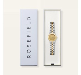 Rosefield dameshorloge Rose Capuccino Matte Duotone Gold Silver SPCDSD-SP05