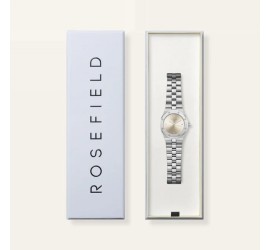 Rosefield dameshorloge Rose Ivory Sunray Silver SPCSSS-SP03