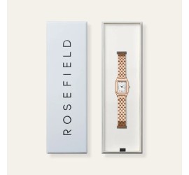 Rosefield dameshorloge Ivy White Matte Rose Gold OCWRSR-OC04