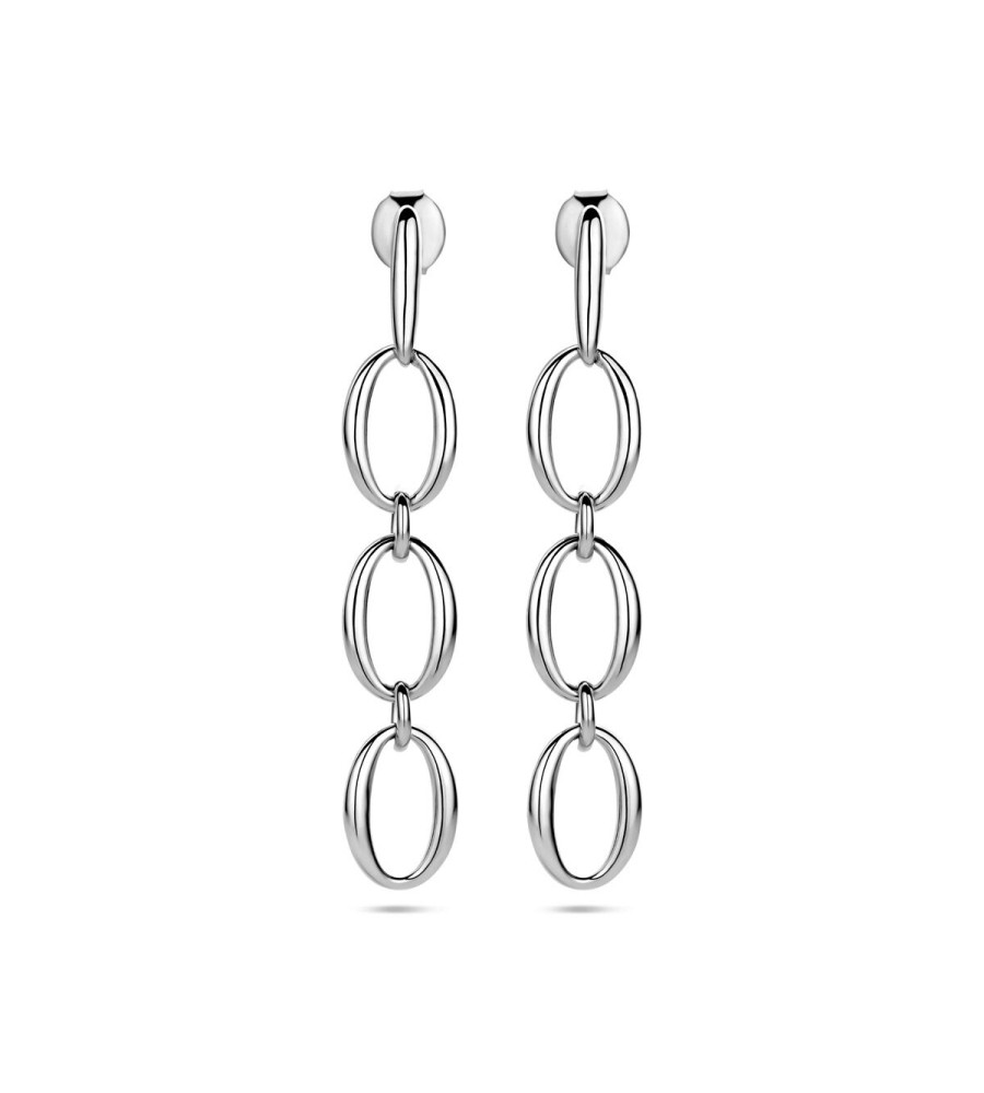Zilveren oorhangers