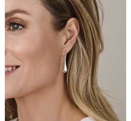 Zilveren oorhangers druppel  13.41189