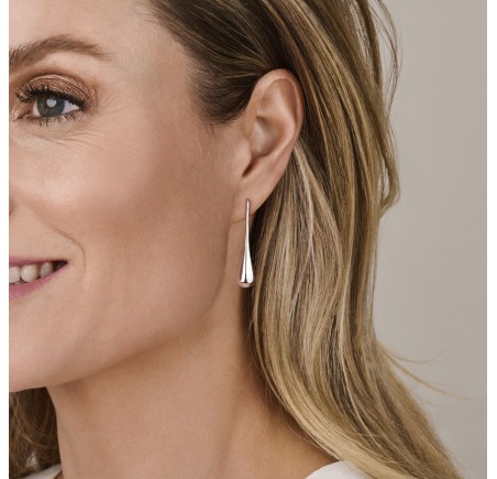 Zilveren oorhangers druppel  13.41189