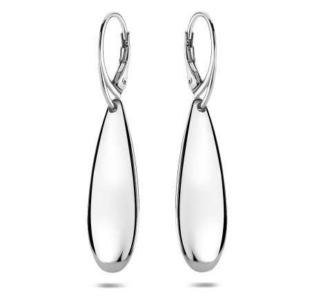 Zilveren oorhangers druppel/pegel  13.41822