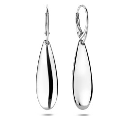 Zilveren oorhangers druppel/pegel  13.41822