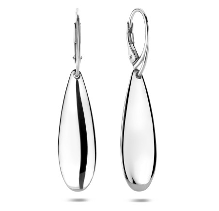 Zilveren oorhangers druppel/pegel  13.41822