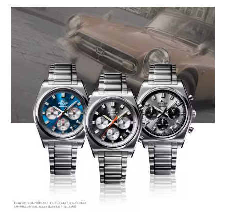 Casio Edifice chronograaf herenhorloge EFB-730D-7AVUEF