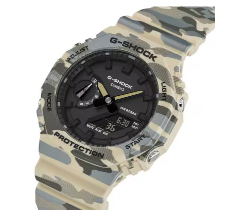 Casio G-Shock horloge Camouflage GA-2100CA-8AER