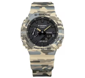 Casio G-Shock horloge Camouflage GA-2100CA-8AER