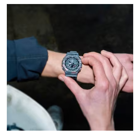 Casio G-Shock horloge Camouflage GA-2100CA-5AER
