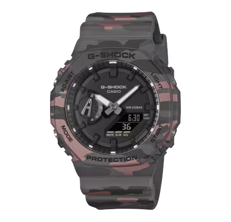 Casio G-Shock horloge Camouflage GA-2100CA-5AER