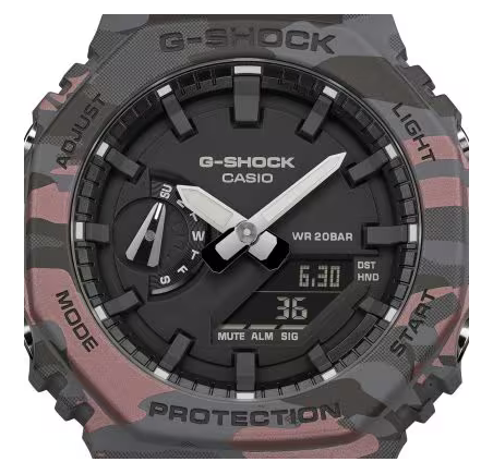 Casio G-Shock horloge Camouflage GA-2100CA-5AER