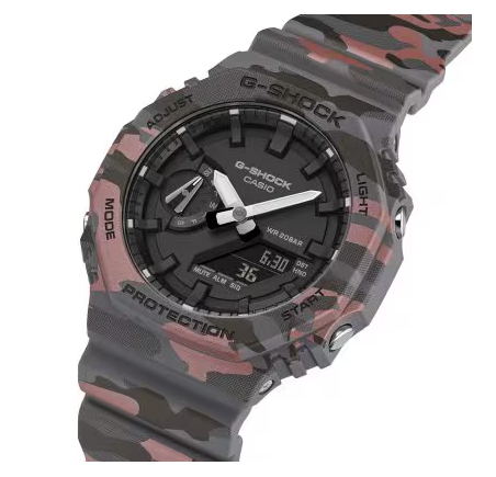 Casio G-Shock horloge Camouflage GA-2100CA-5AER