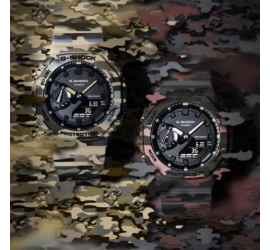 Casio G-Shock horloge Camouflage GA-2100CA-5AER