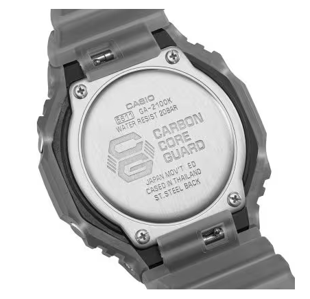 Casio G-Shock horloge "Smoke Light" GA-2100K-1AER